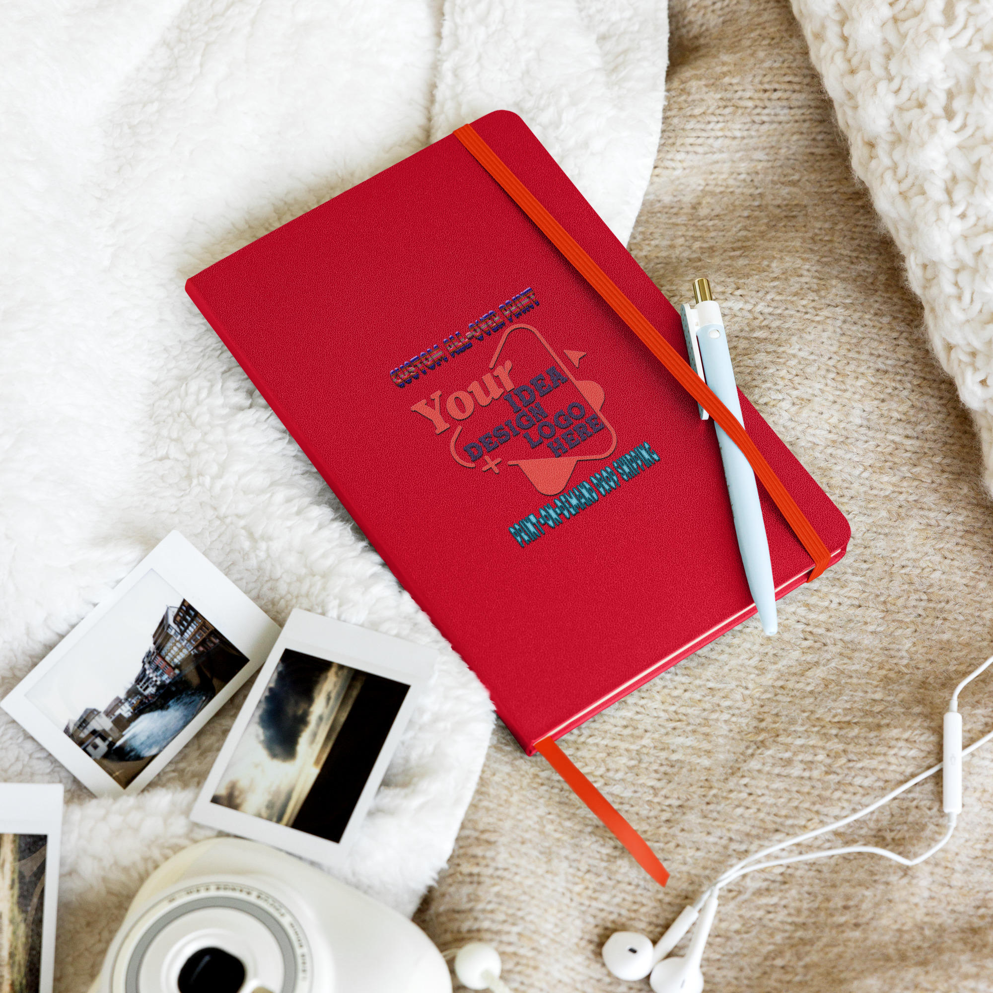 hardcover-bound-notebook-red-front-6a46308094793.jpg Hardcover bound notebook - obrazek 3